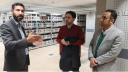 رئیس کتابخانۀ مرکزی دانشگاه شهید چمران اهواز از کتابخانۀ مرکزی آستان قدس رضوی بازدید کرد.